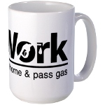 eWork - Pass Gas Large Mug