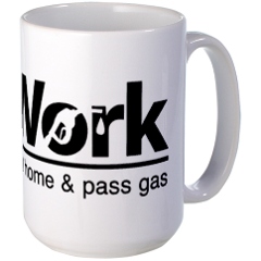 Work at Home Coffee Mug